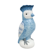 Perdy Parrot Bud Vase Blue