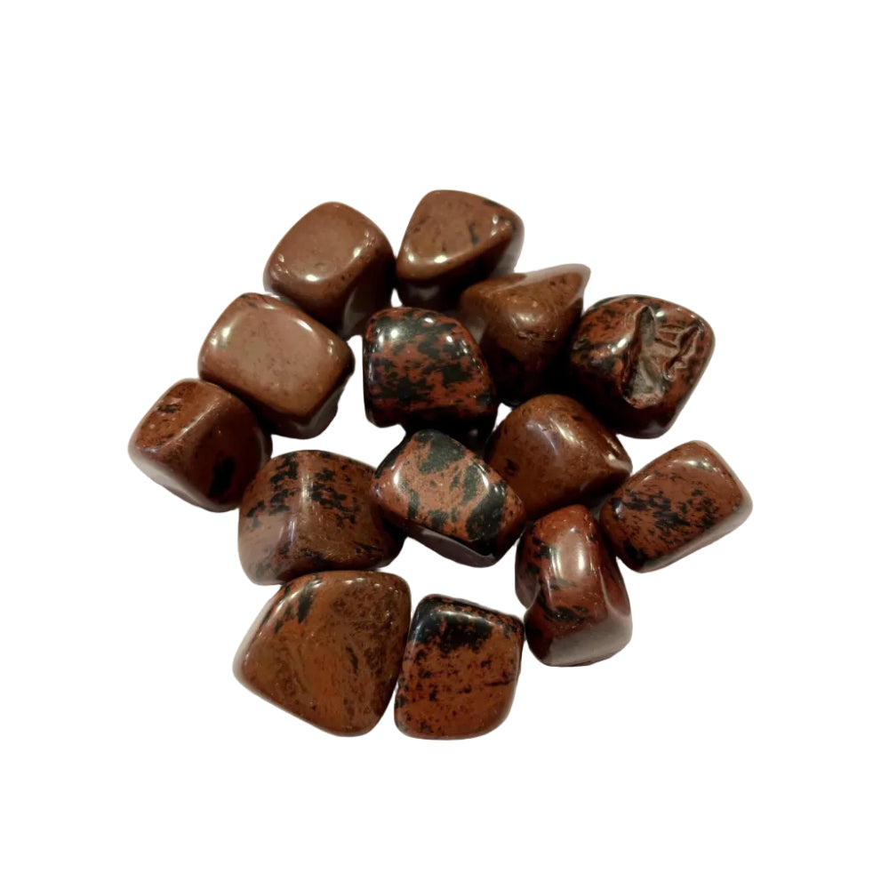 Mini Tumbled Gemstone  Mahogany Obsidian