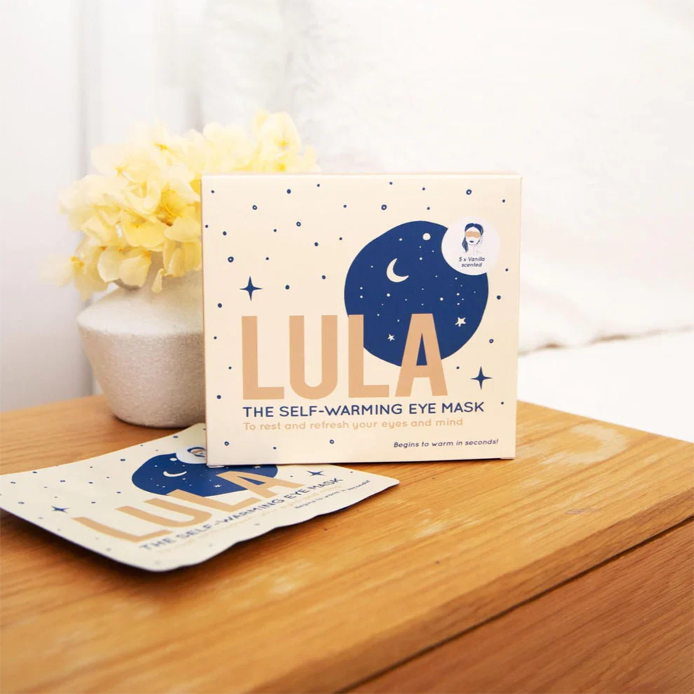 Lula Self Warming Eye Mask Vanilla