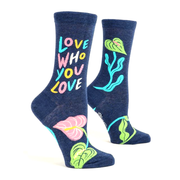 Blue Q Women's Socks Love Who You Love