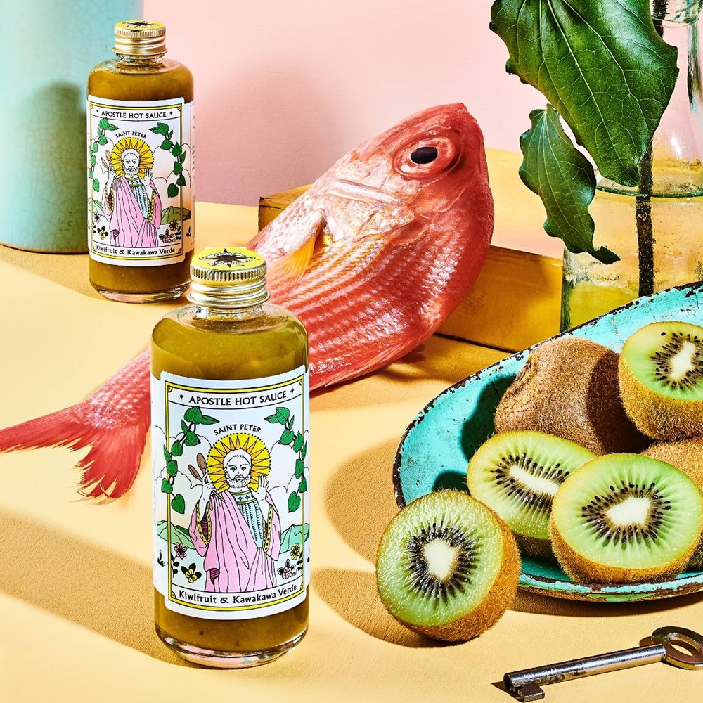 Apostle Hot Sauce Kiwifruit & Kawakawa Verde