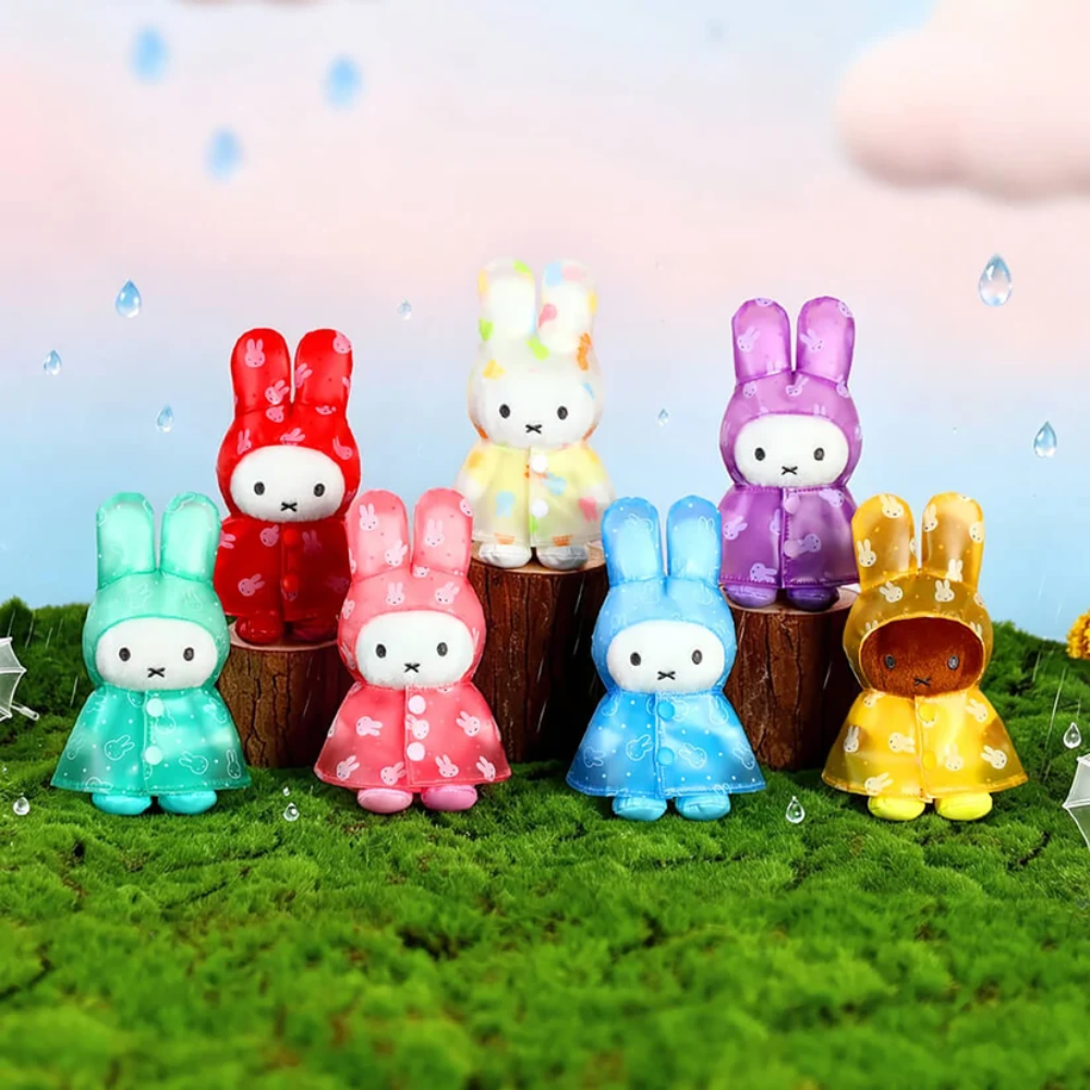 Miffy Rainncoat Keychain Blind Box