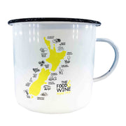 Moana Road Food and Wine Extra Large Enamel Mug