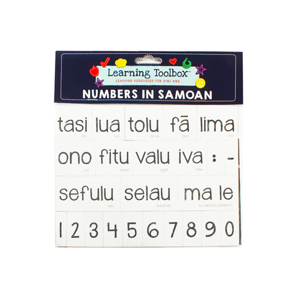 Magnetic Samoan Numbers