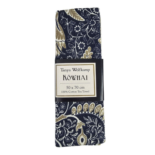 Tanya Wolfkamp Tea Towel Kōwhai