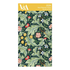 Pocket Year Planner 2026 V & A  Leicester Wallpaper