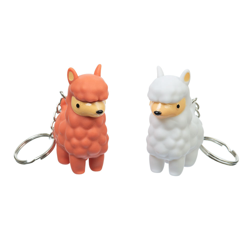 Poo Poo Llama Keychain Assorted