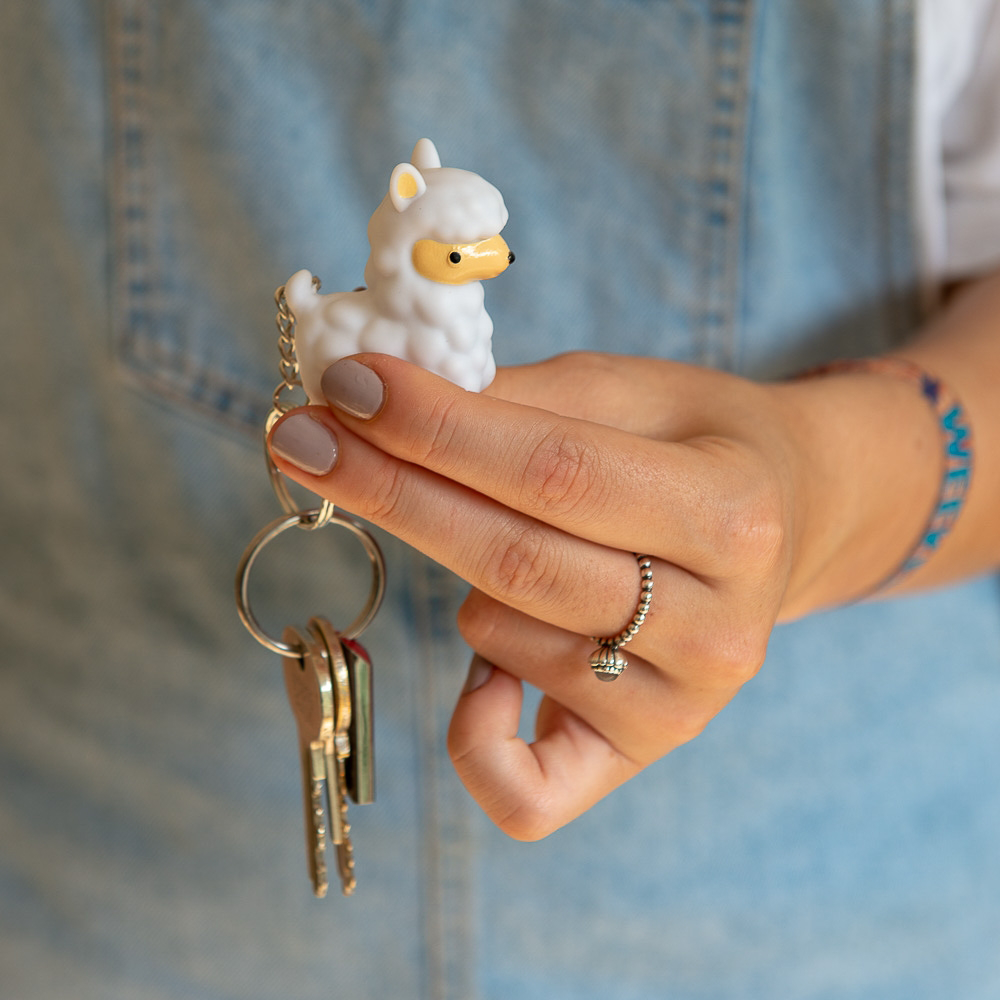 Poo Poo Llama Keychain Assorted