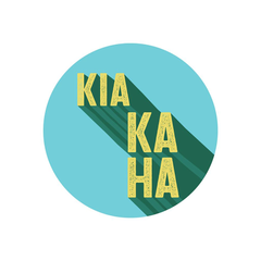 Te Reo Ceramic Coaster Kia Kaha