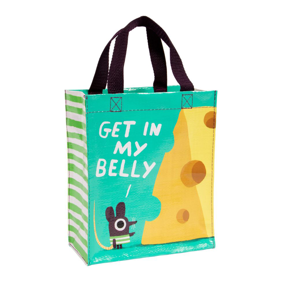 Blue Q Handy Tote Get in My Belly