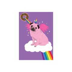 Iko Iko Kid's Card Uni-Pug