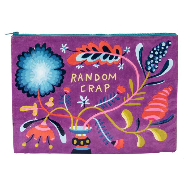 Blue Q Zipper Pouch Random Crap
