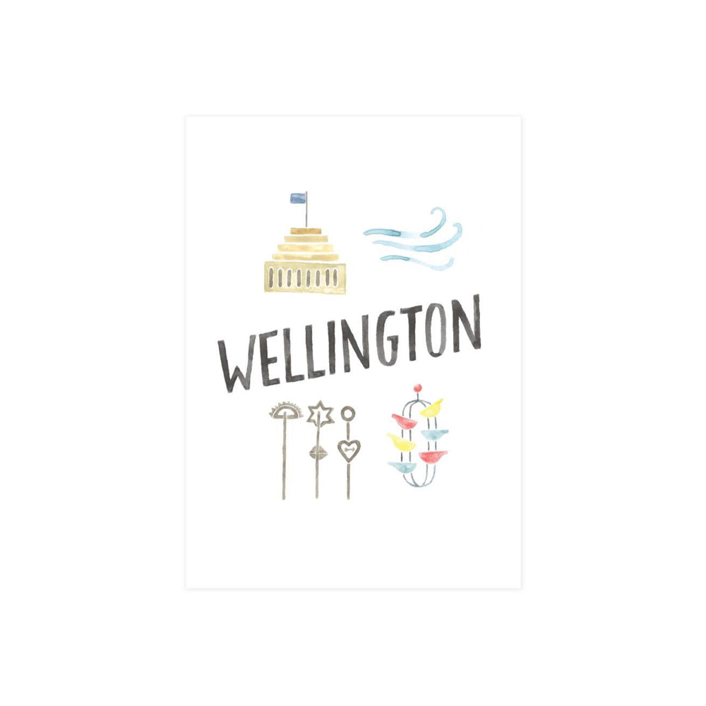 Steer Illustrations X Iko Iko Card Wellington