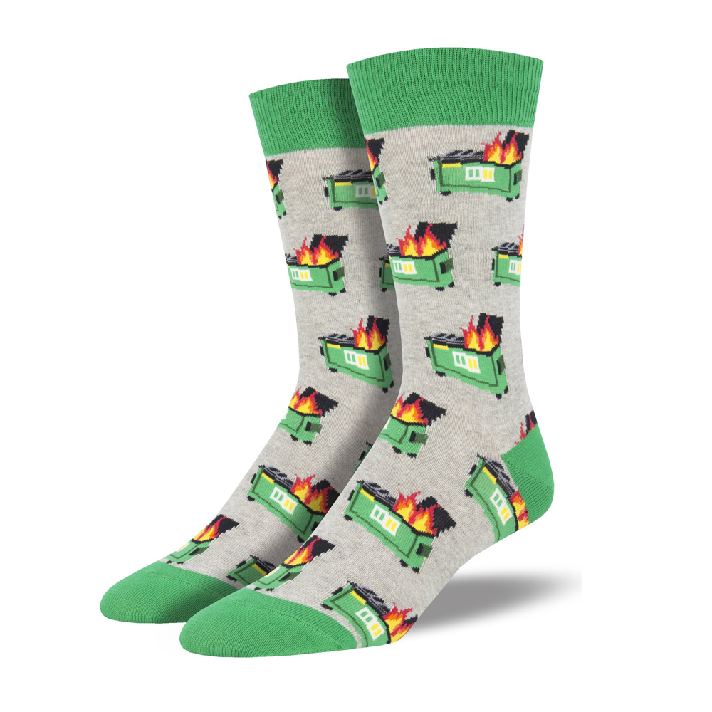 Socksmith Socks Men's Dumpster Fire D/C