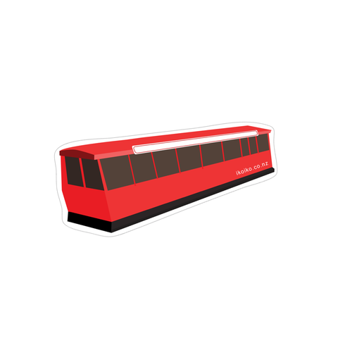 Iko Iko Fun Size Sticker Cable Car