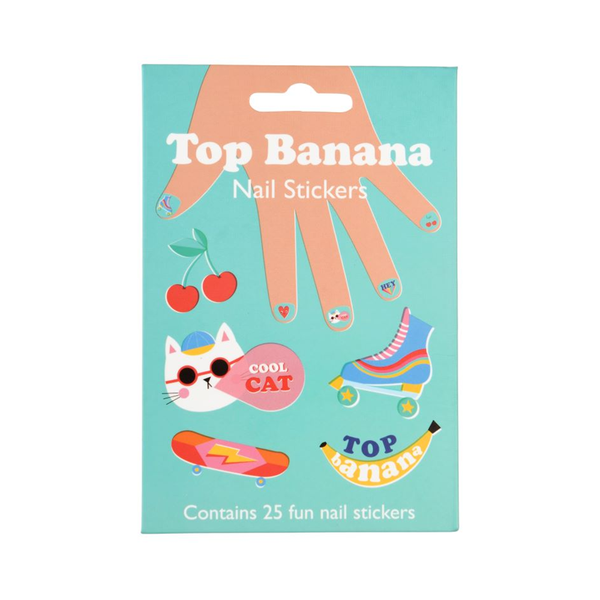 Rex Top Banana Nail Stickers
