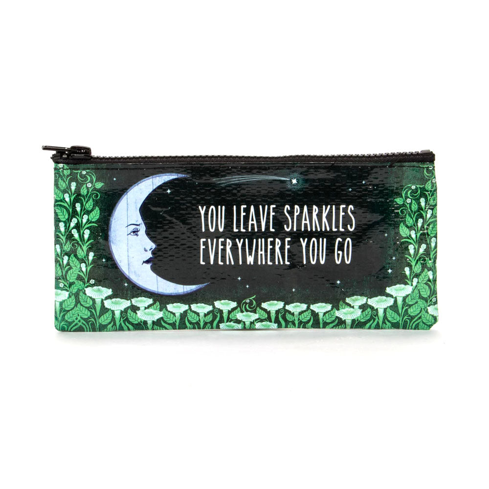 Blue Q Pencil Case You Leave Sparkles