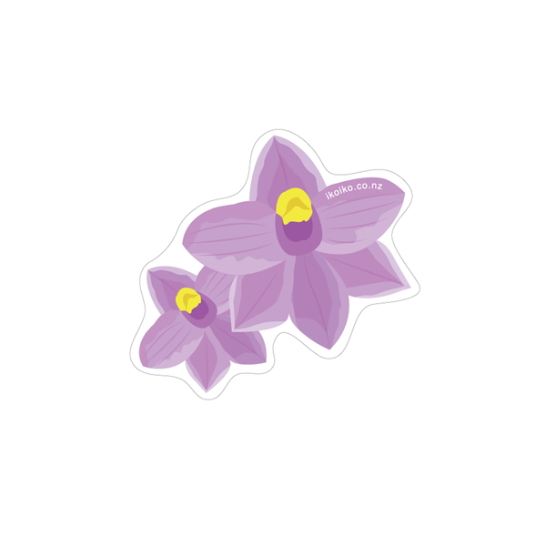 Iko Iko Fun Size Sticker Purple Flower