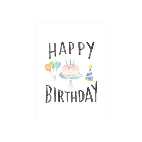 Steer Illustrations X Iko Iko Card Happy Birthday