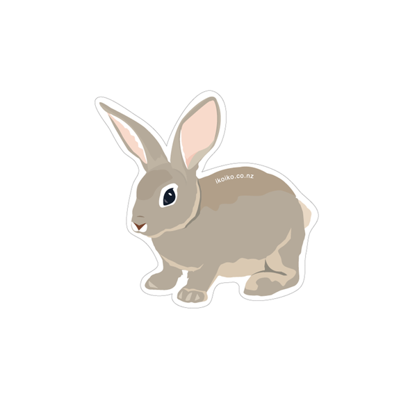 Iko Iko Fun Size Sticker Rabbit