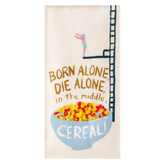 Blue Q Tea Towel Cereal