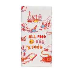 Blue Q Tea Towel All Food Is Dog Food