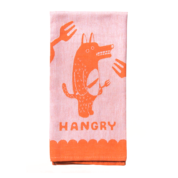 Blue Q Tea Towel Hangry