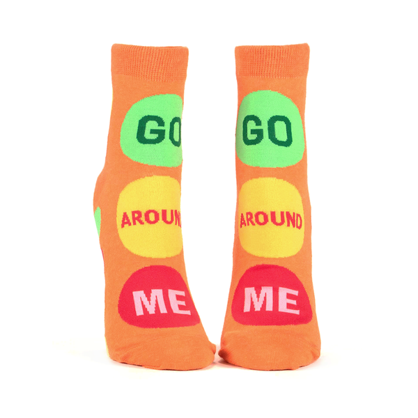 Blue Q Socks Women's Ankle Socks Go Around Me