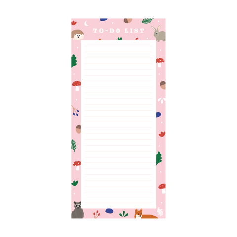 Iko Iko To Do List Woodland Creatures