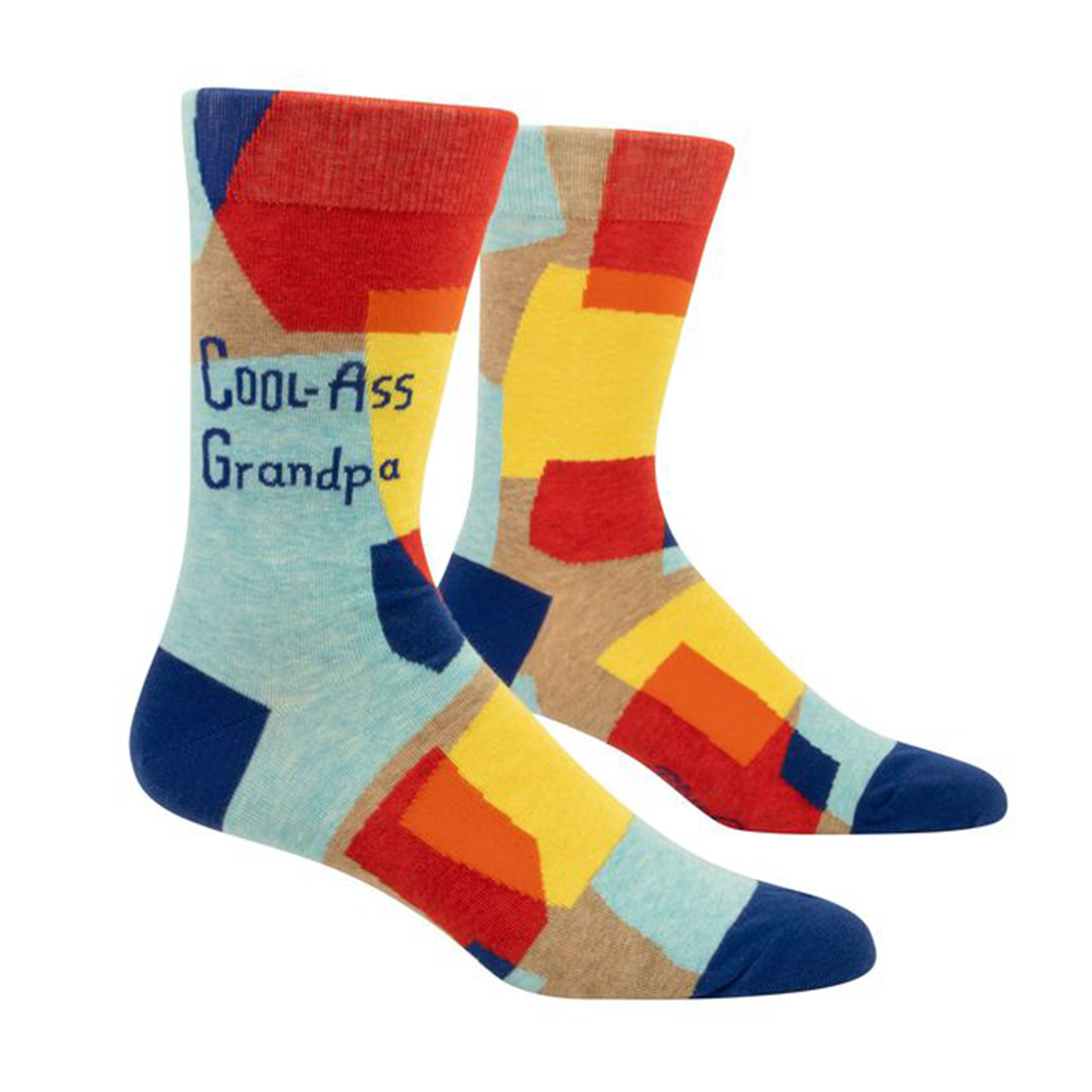 Blue Q Men's Socks Cool-Ass Grandpa