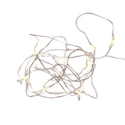LED Wire Seed Light String 10m Silver Warm White Plug in