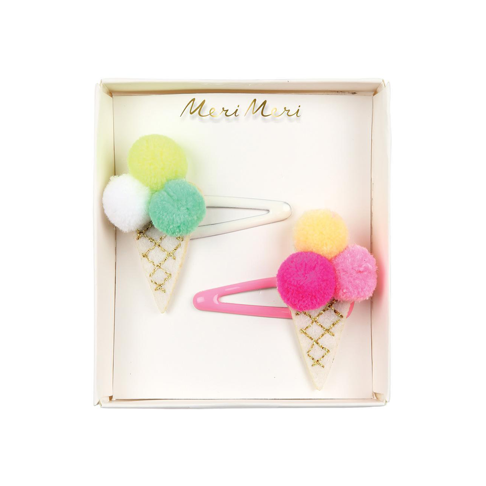 Meri Meri Hair Clips Ice Cream