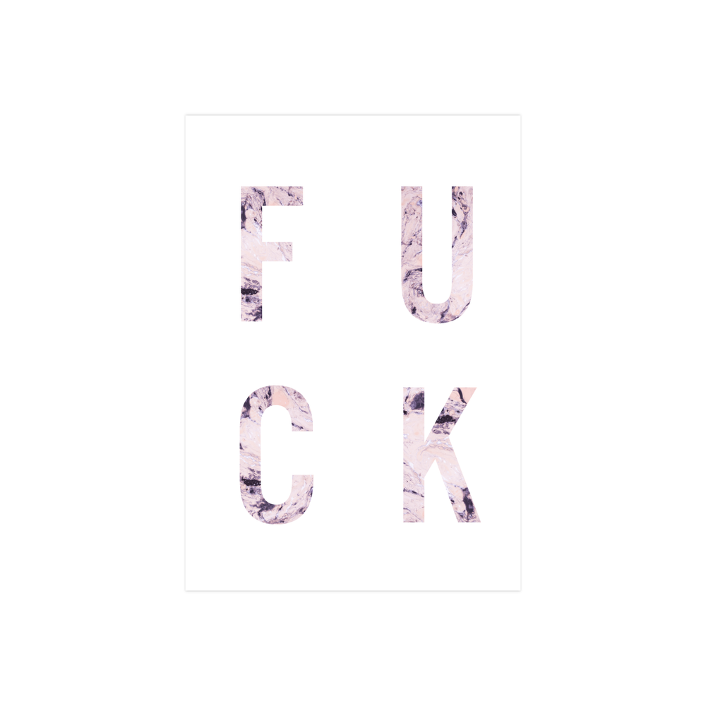 Iko Iko Marble Card F*ck DC