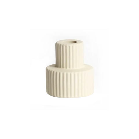 Ned Merdeka Candle Holder Cashmere