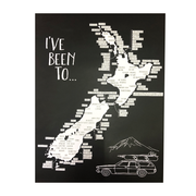 Moana Road NZ Road Trip Scratch Map