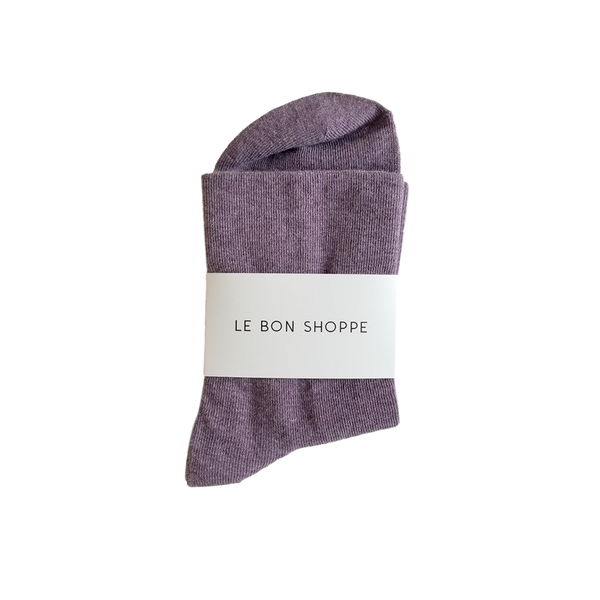 Le Bon Shoppe Socks Sneaker Purple