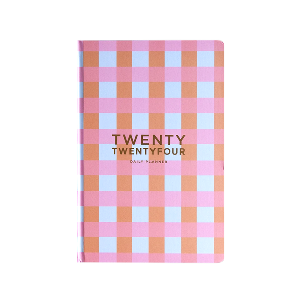 Frank Stationery 2024 Daily Planner Picnic Peach