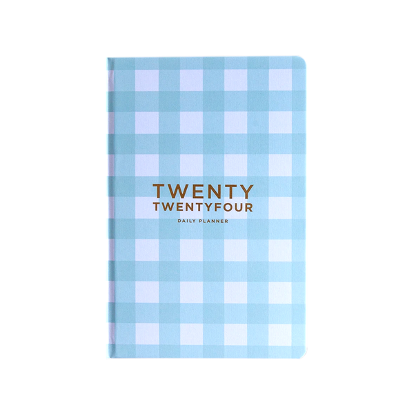 Frank Stationery 2024 Daily Planner Picnic Blue