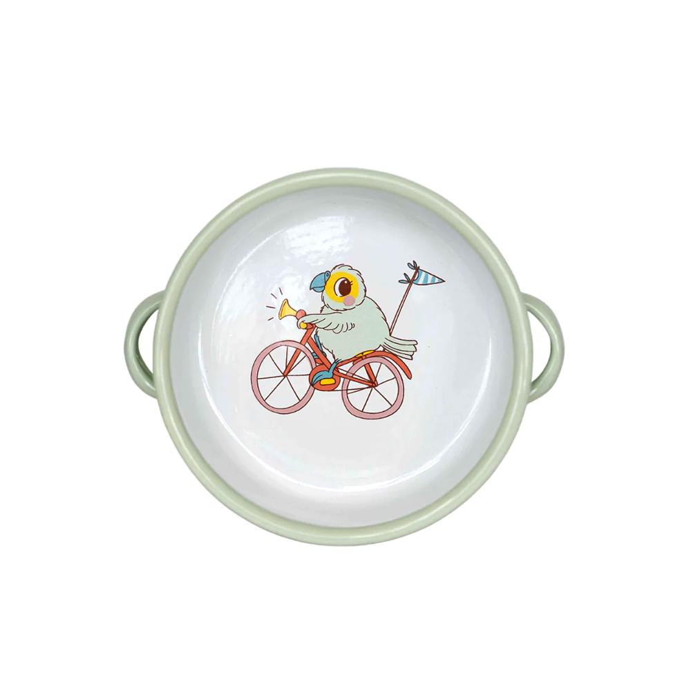 Kuwi & Friends Enamel Bowl