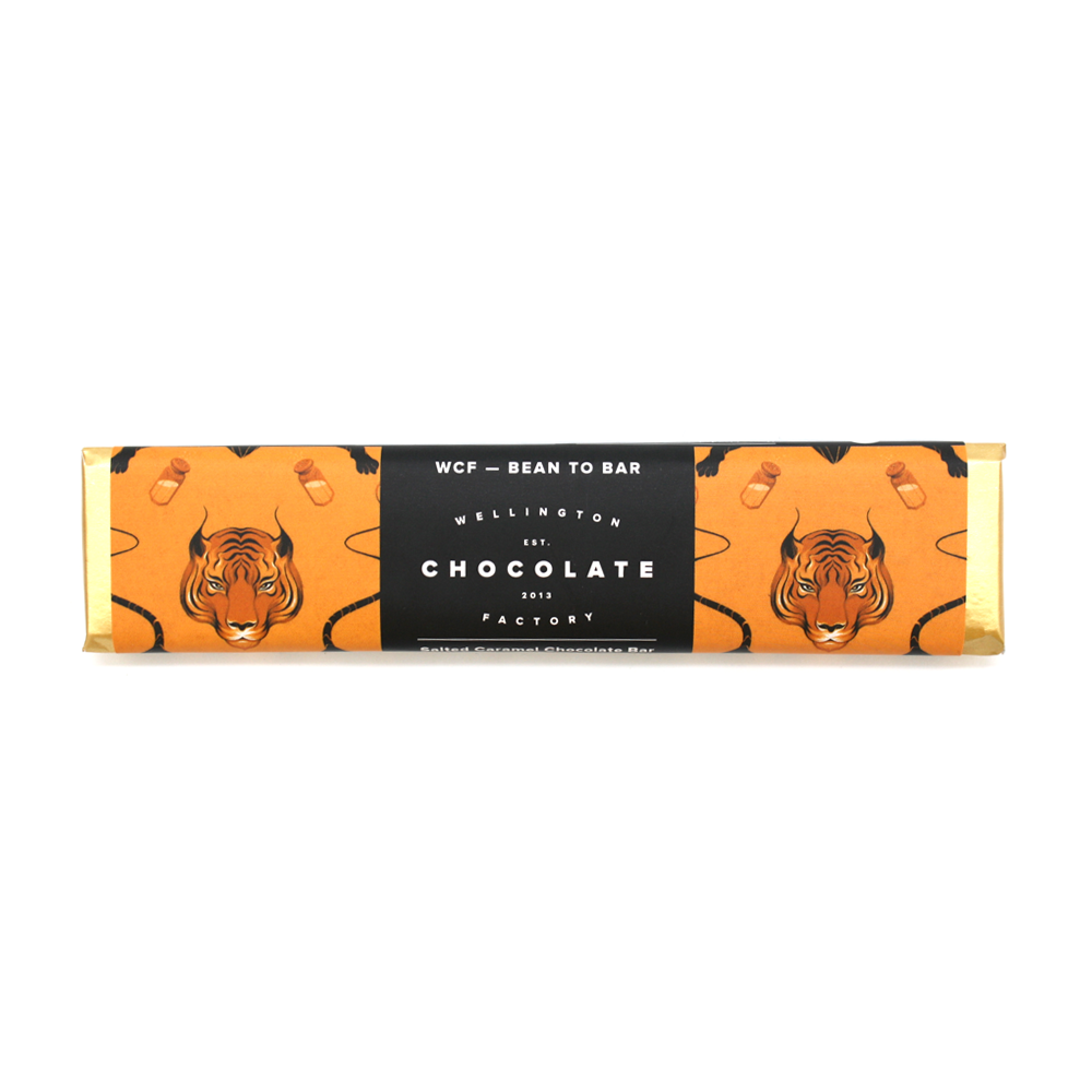 Wellington Chocolate Factory Salted Caramel Bar 25g