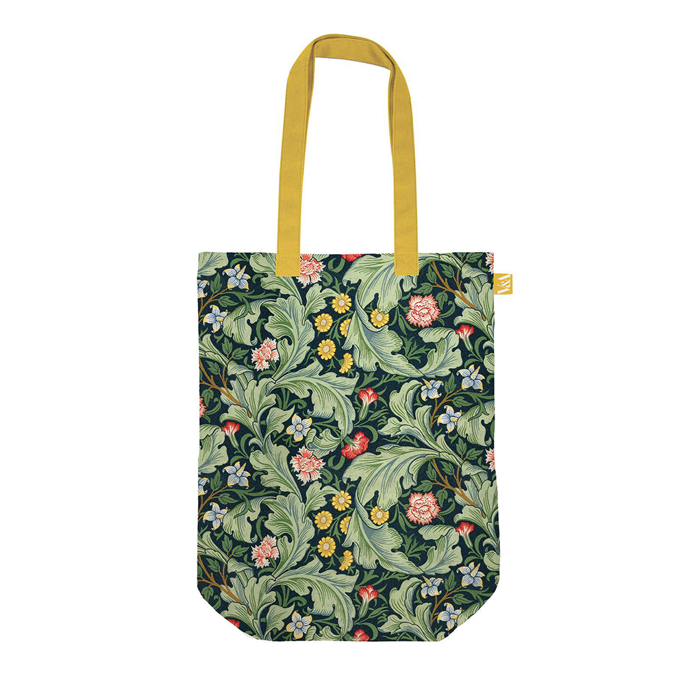 V&A Organic Cotton Canvas Tote Bag Leicester Wallpaper