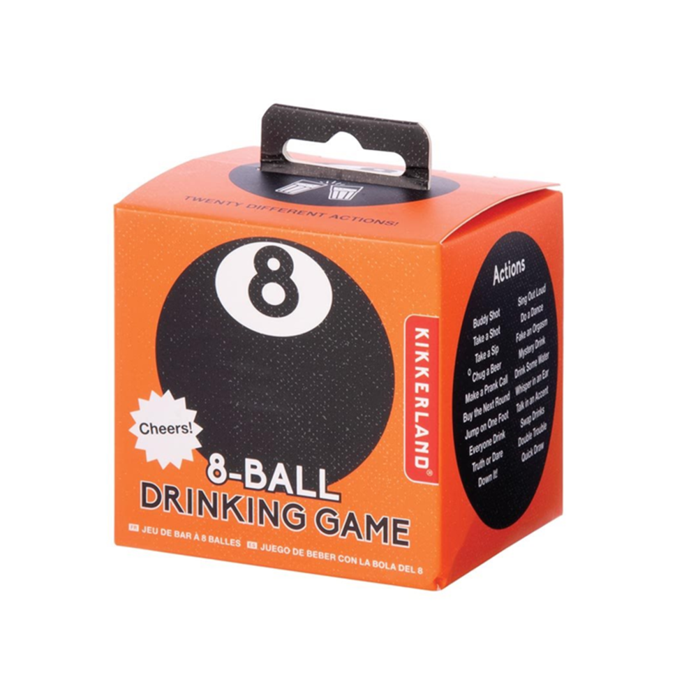Kikkerland 8 Ball Drinking Game