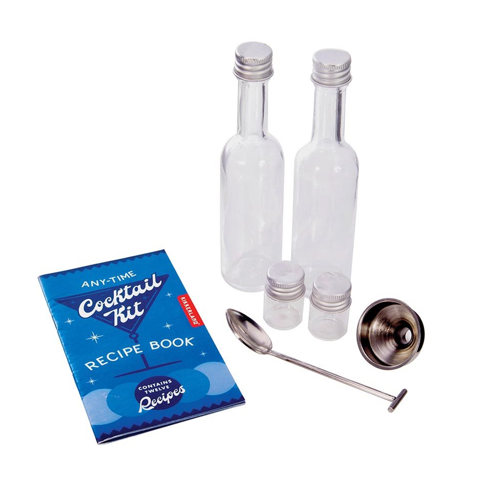 Kikkerland Any Time Cocktail Kit