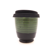 Westcoast Stoneware Reusable Cup Midnight Green