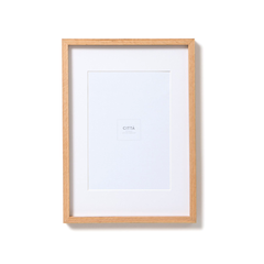 Citta Edge Picture Frame A4 Oak