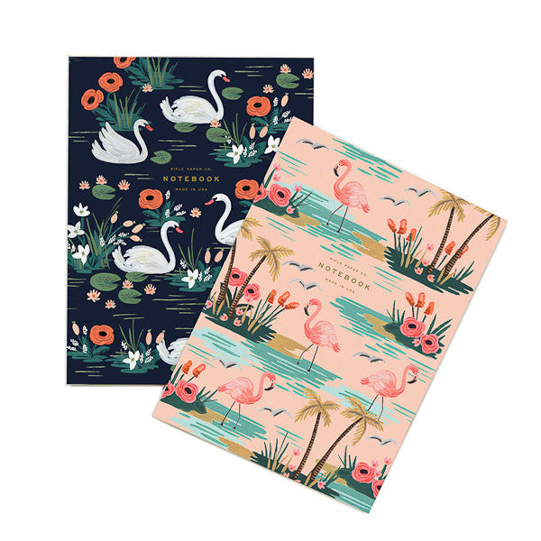 Rifle Paper Co Set of Two Notebooks Birds