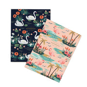 Rifle Paper Co Set of Two Notebooks Birds