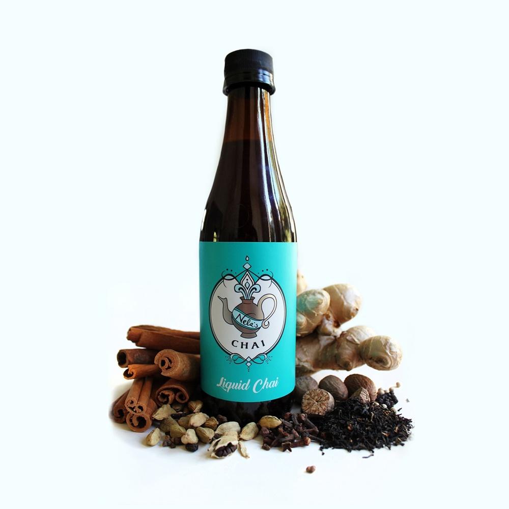 Nela's Chai Concentrate 300ml Liquid Chai