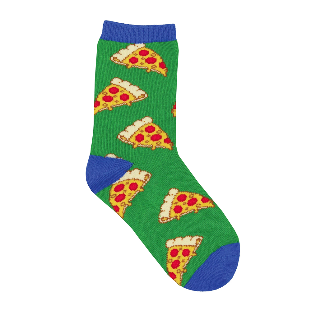 Socksmith Socks Kid's Pizza Green