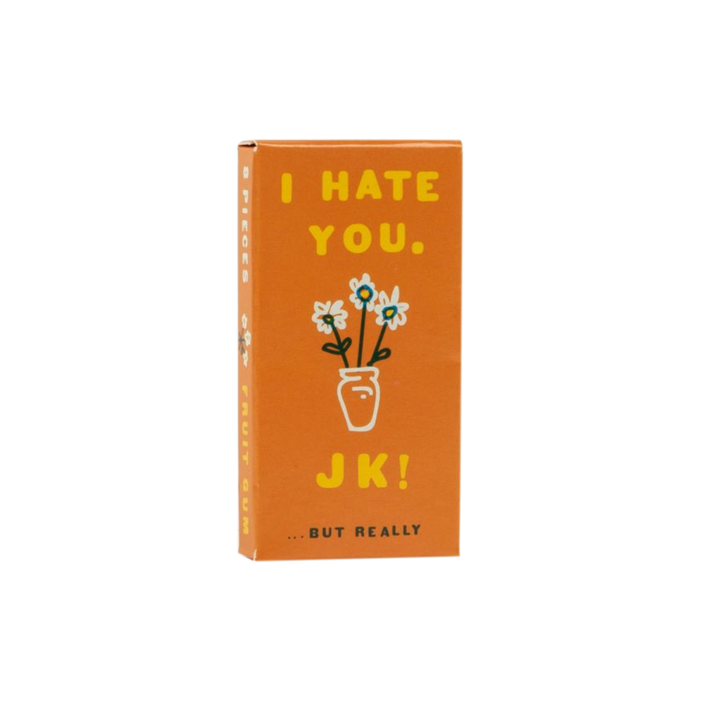 Blue Q Chewing Gum I Hate You...JK But Really